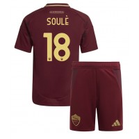 Fotbalové Dres AS Roma Matias Soule #18 Dětské Domácí 2024-25 Krátký Rukáv (+ trenýrky)